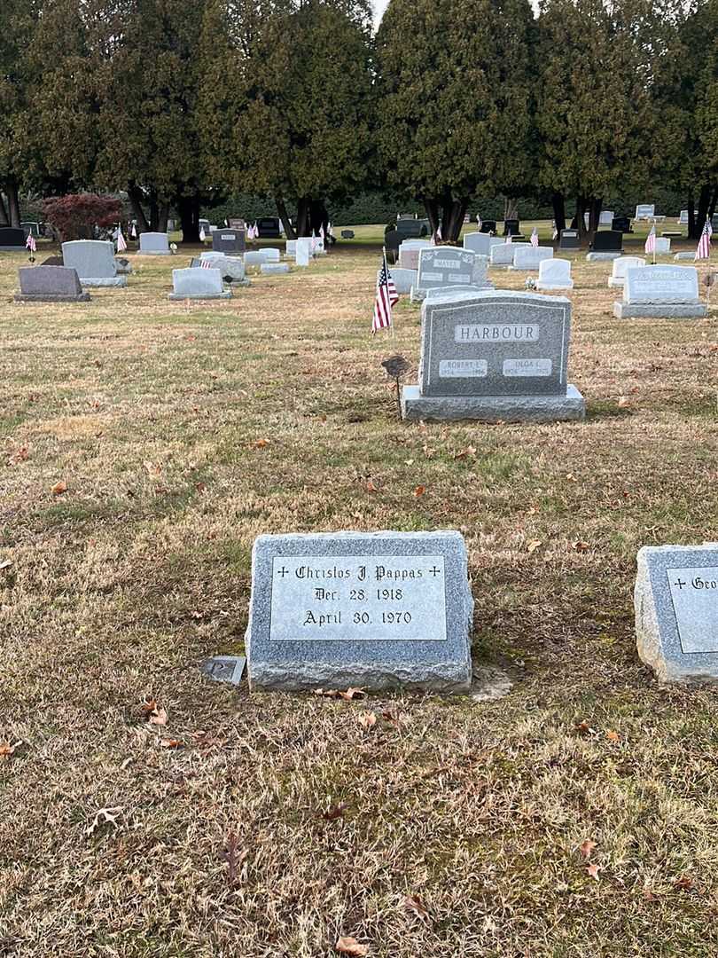 Christos J. Pappas's grave. Photo 2