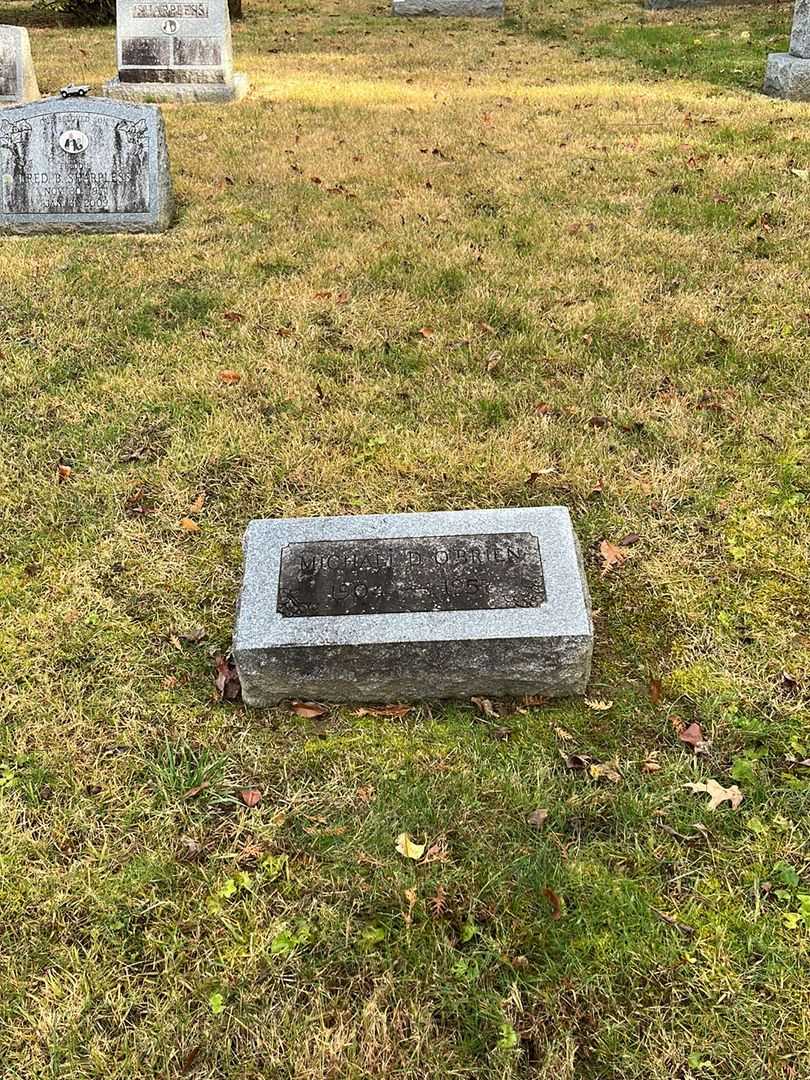 Michael D. O'Brien's grave. Photo 2