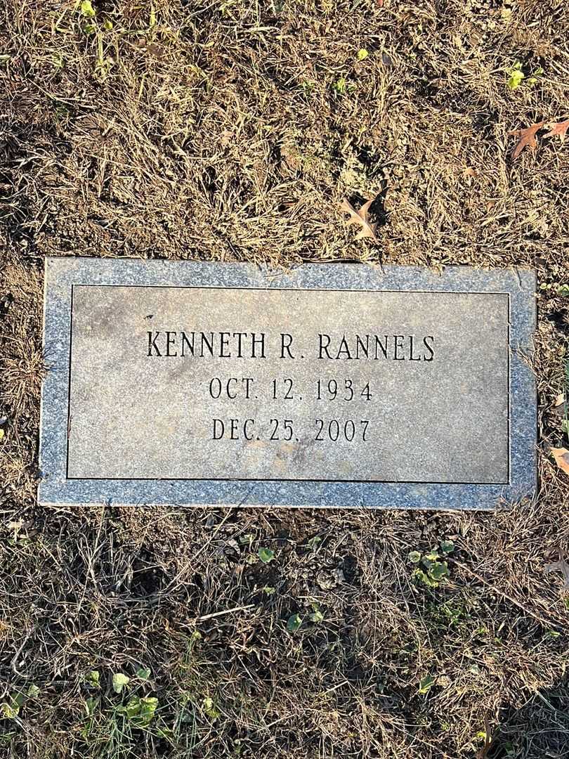 Kenneth R. Rannels's grave. Photo 3