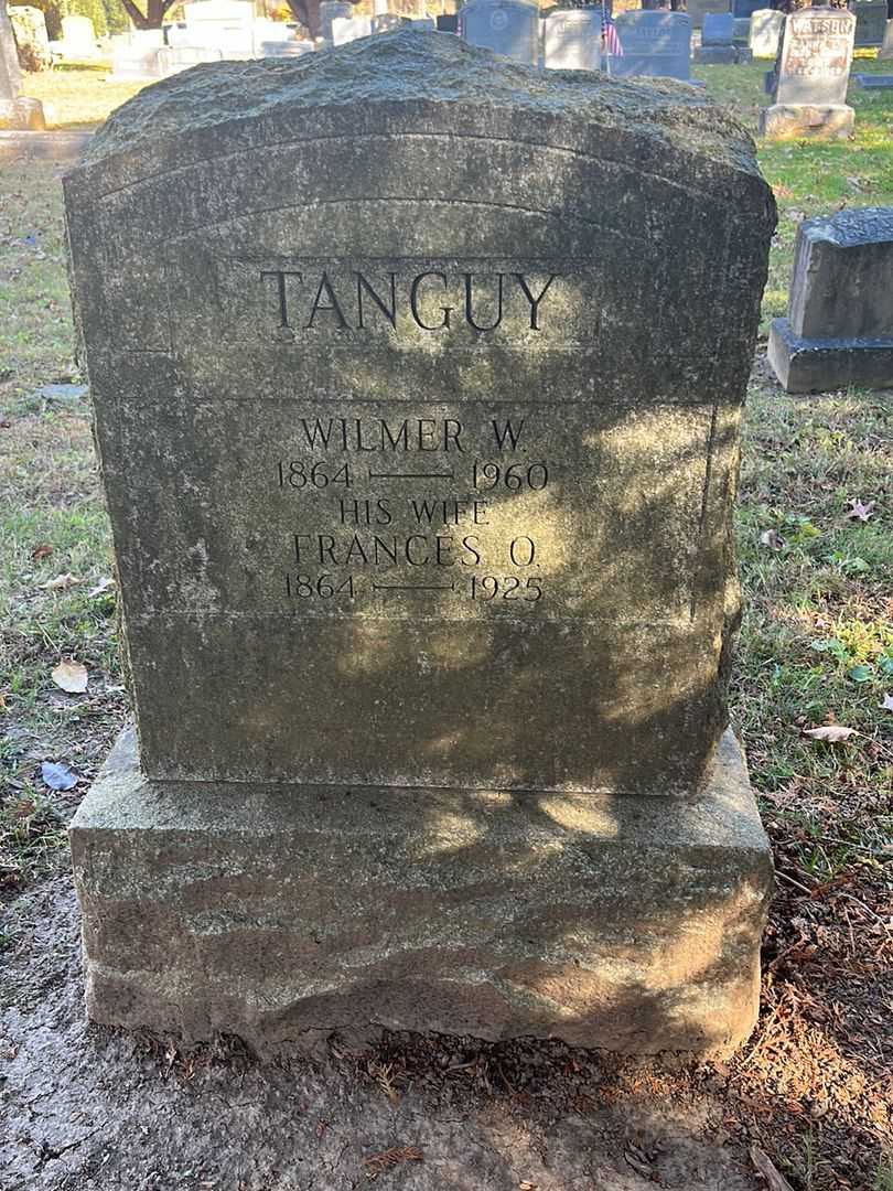 Frances O. Tanguy's grave. Photo 3