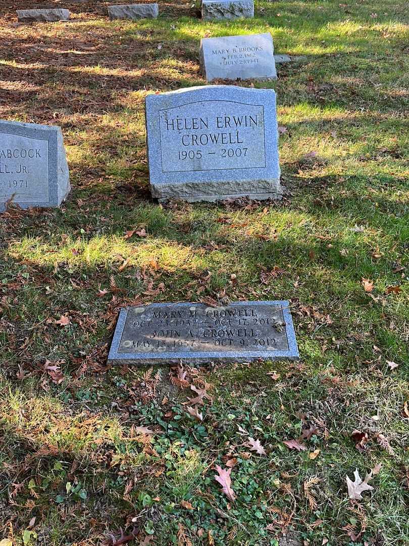 Mary M. Crowell's grave. Photo 4