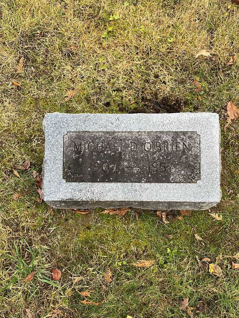 Michael D. O'Brien's grave. Photo 3