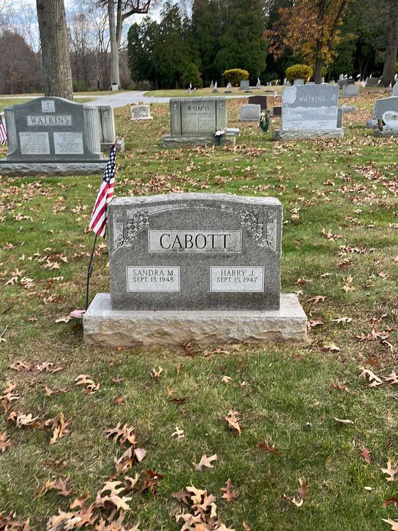 Sandra Marian Cabott's grave. Photo 2