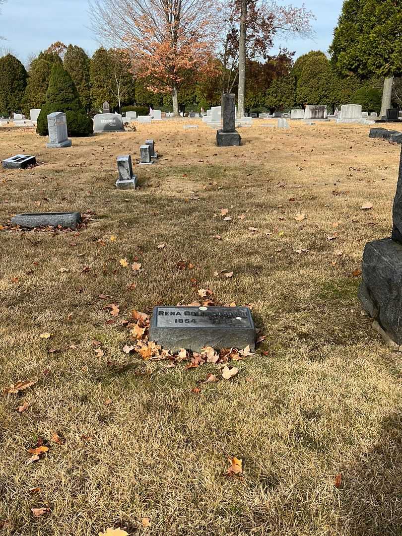 Rena Goldsborough's grave. Photo 2