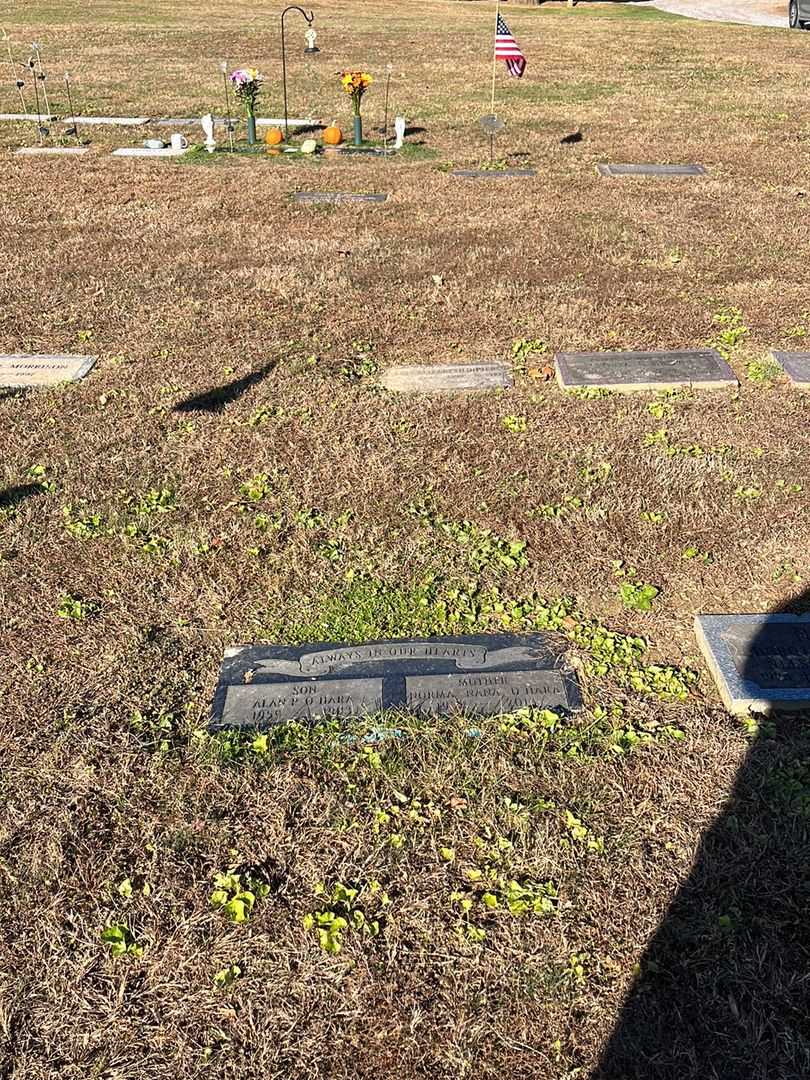 Norma P. "Nana" O'Hara's grave. Photo 2