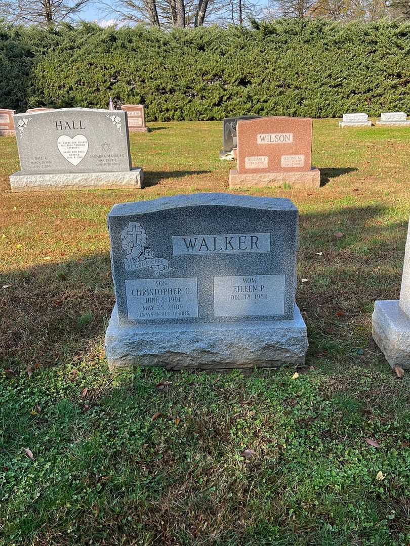 Christopher C. Walker's grave. Photo 2