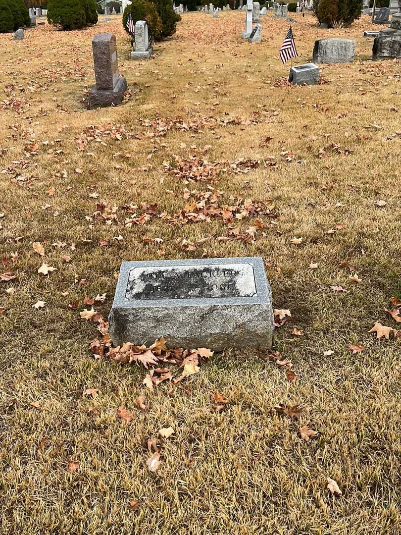 Ida A. Fackler's grave. Photo 2