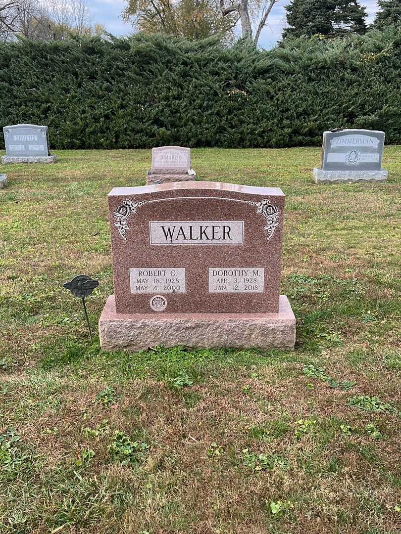 Robert C. Walker's grave. Photo 2