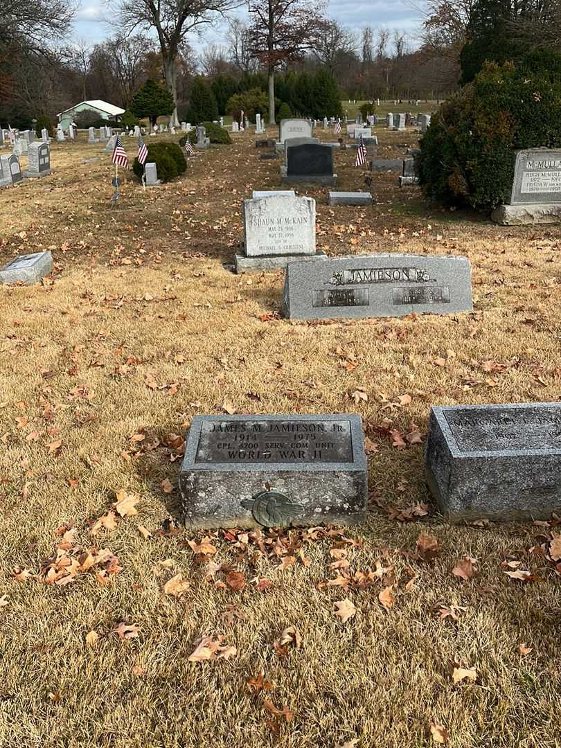 James M. Jamieson Junior's grave. Photo 2