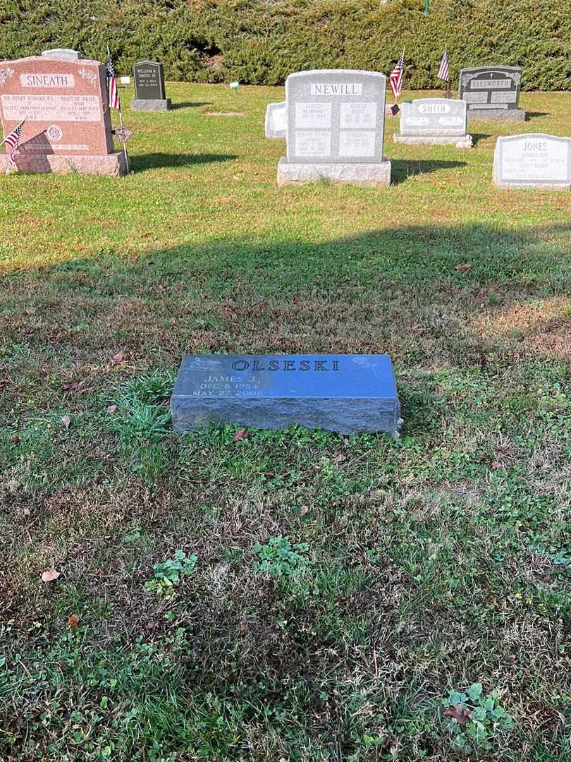 James J. Olseski's grave. Photo 2