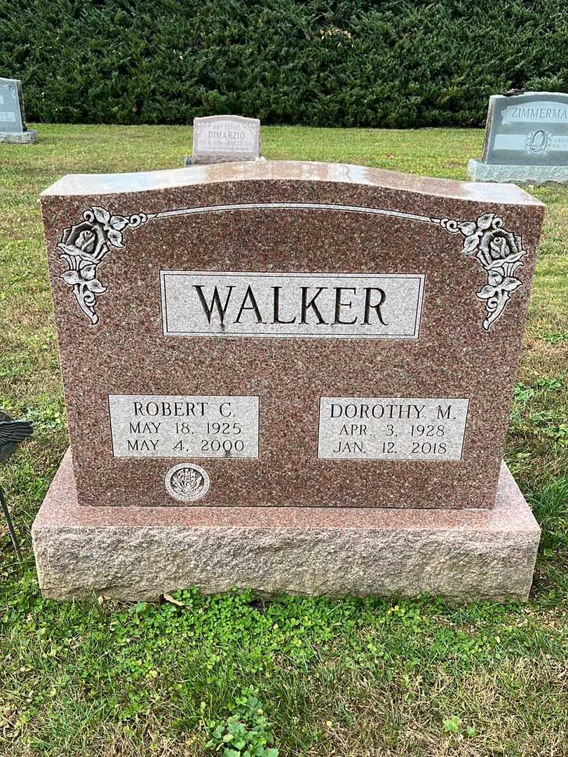 Robert C. Walker's grave. Photo 1