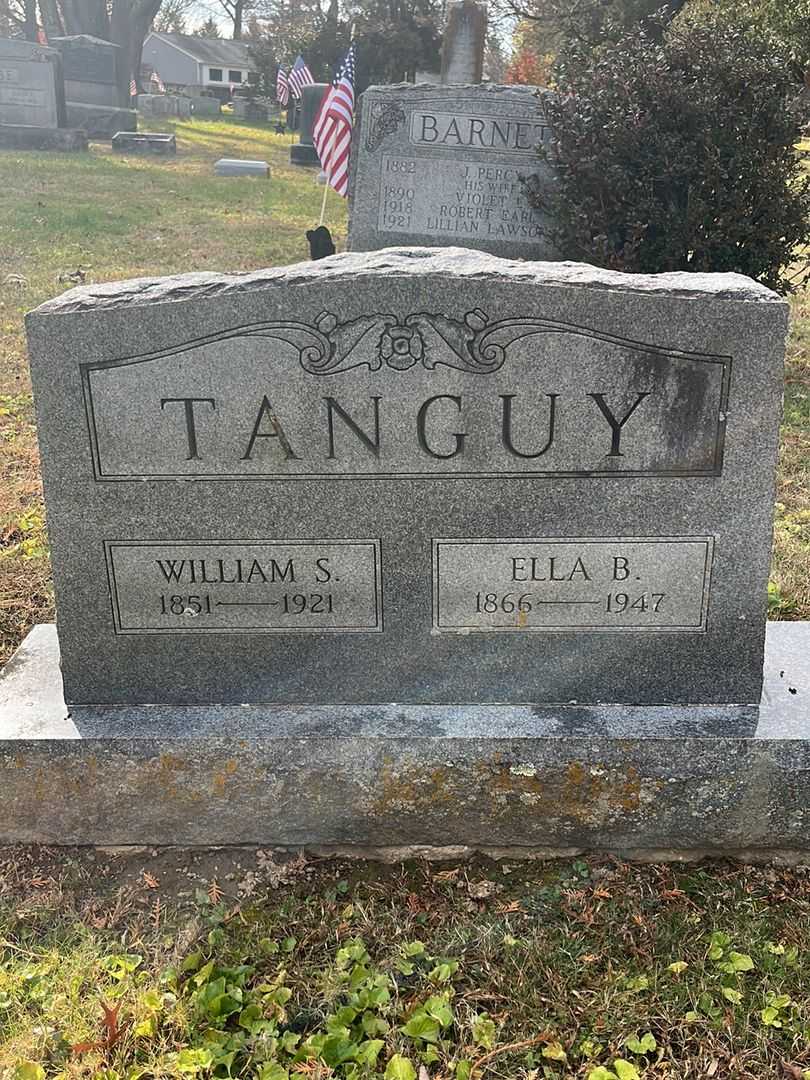 Ella B. Tanguy's grave. Photo 3