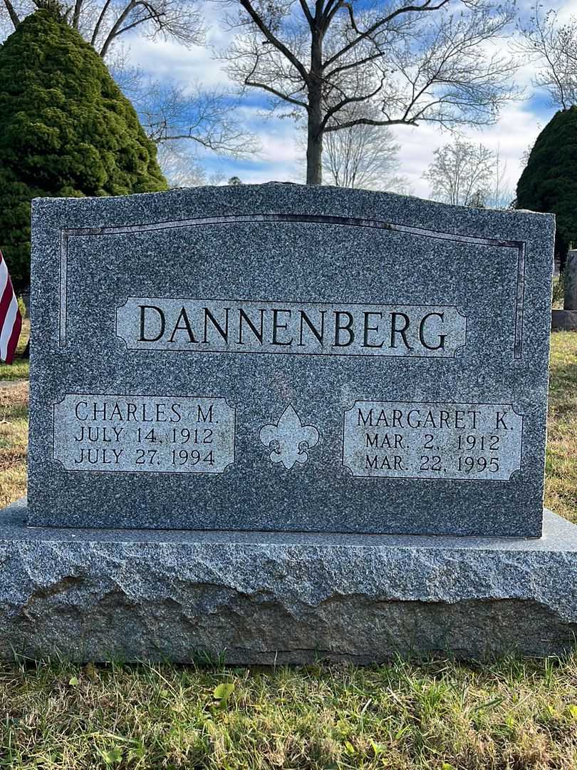 Charles M. Dannenberg's grave. Photo 1