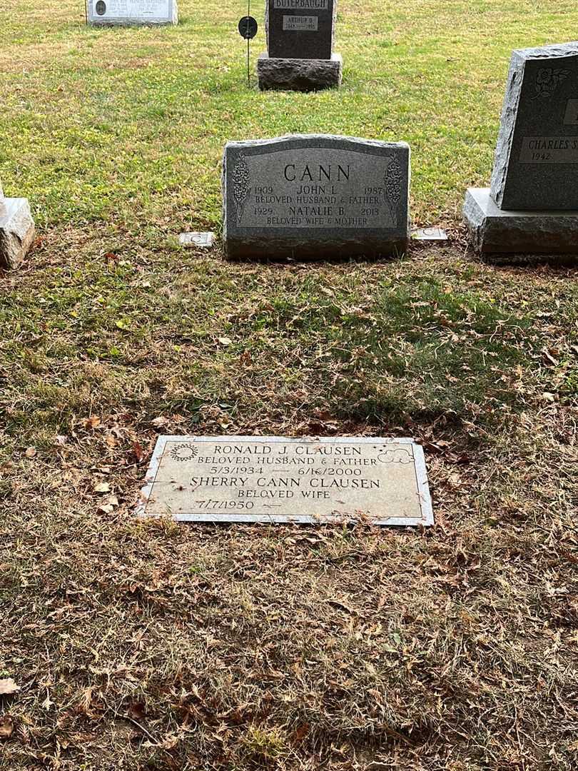 John L. Cann's grave. Photo 3