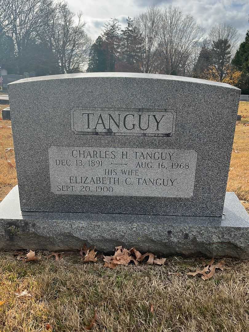 Charles H. Tanguy's grave. Photo 1