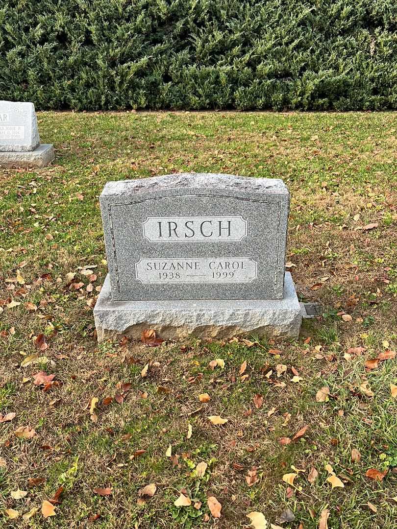 Suzanne Carol Irsch's grave. Photo 2