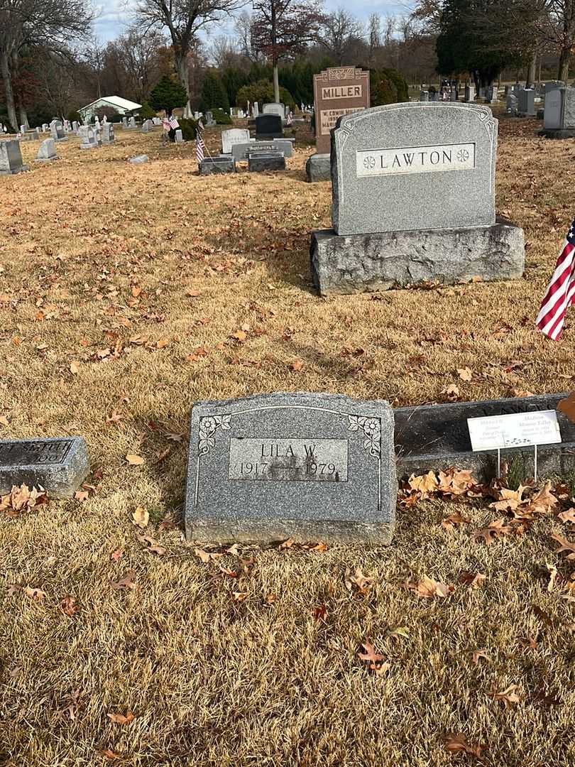 Lila W. Talley's grave. Photo 2