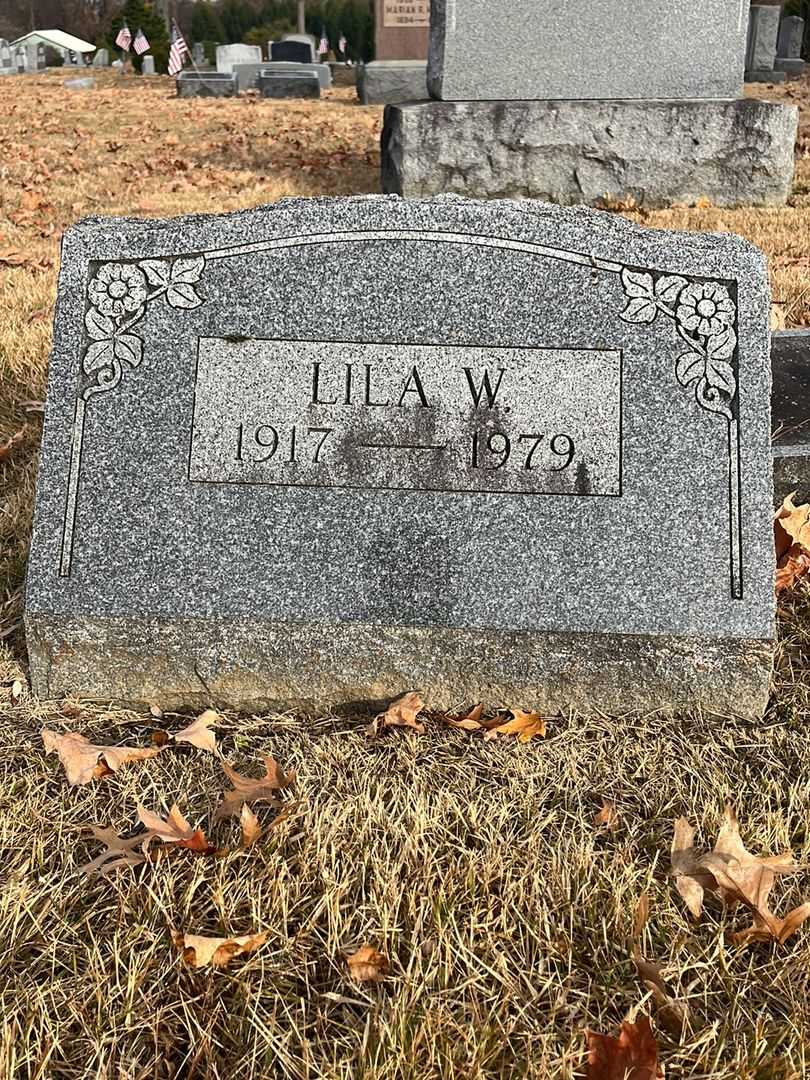 Lila W. Talley's grave. Photo 3