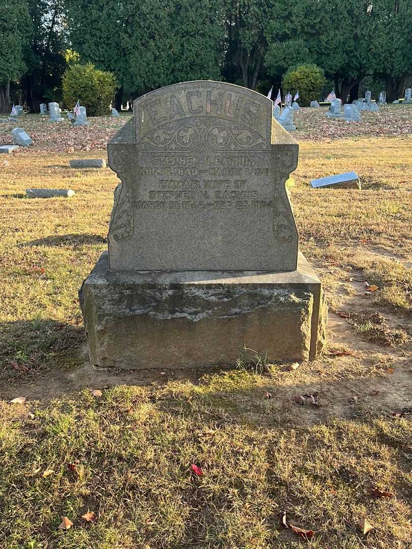 Stephen H. Eachus's grave. Photo 2