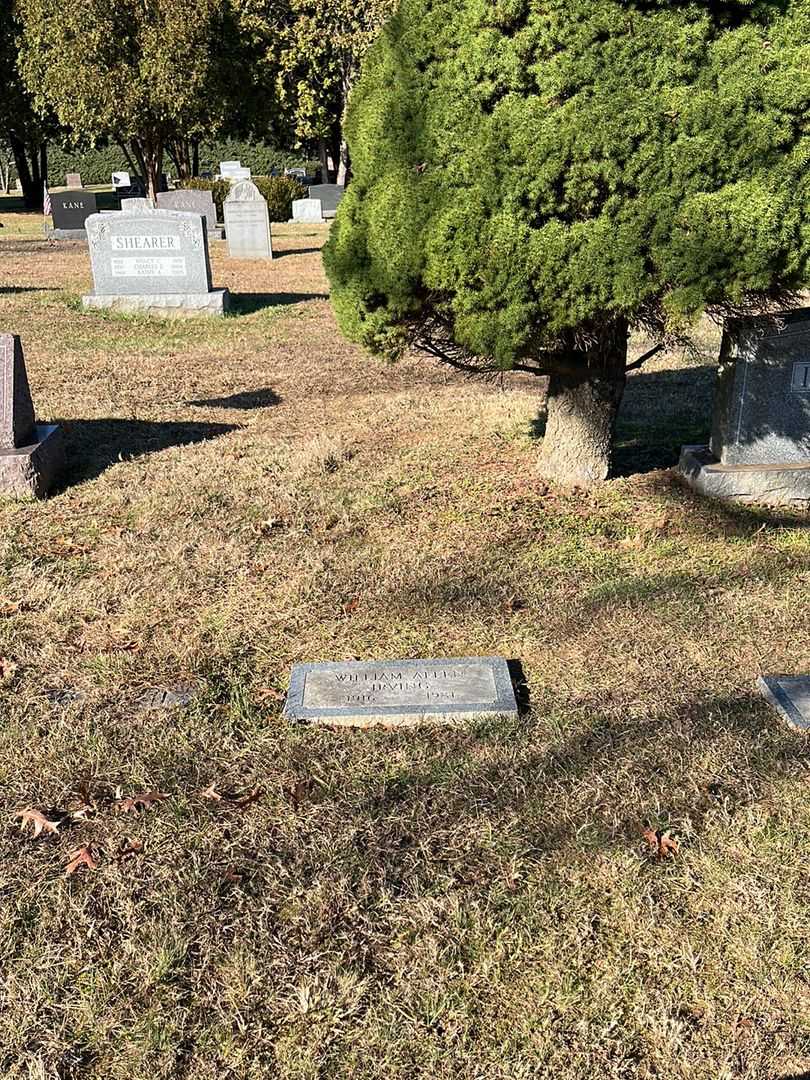 William Allen Irving's grave. Photo 2