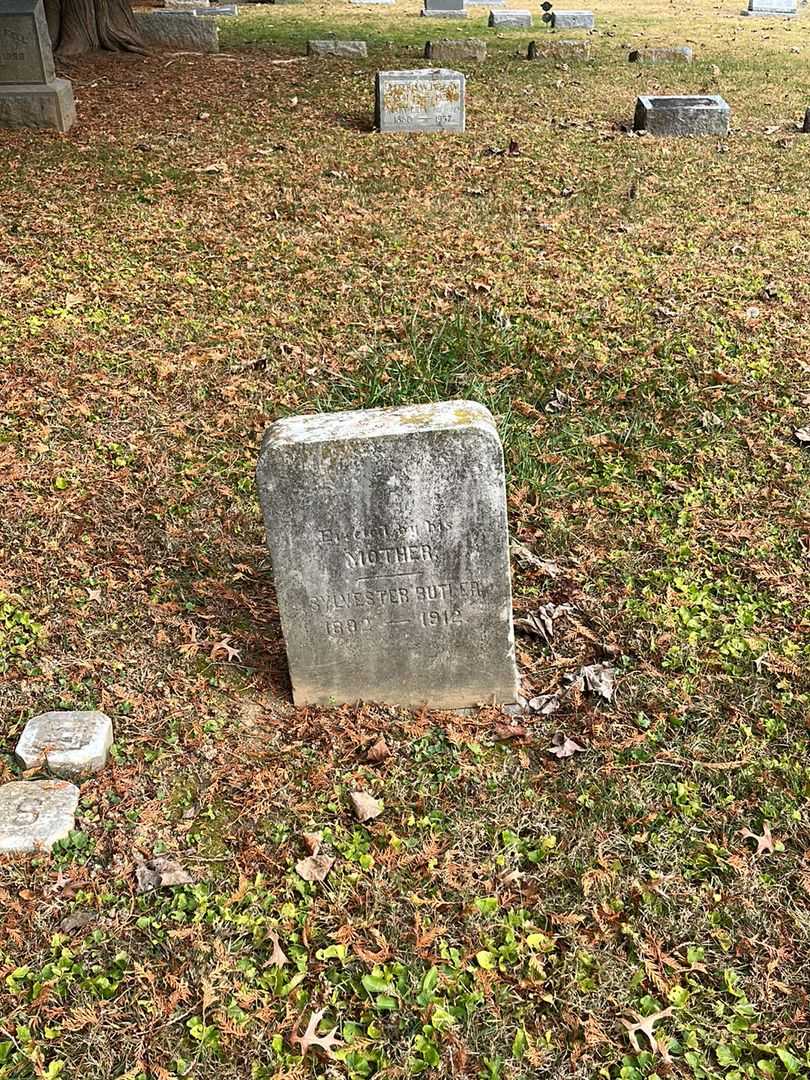 Sylvester Butler's grave. Photo 2