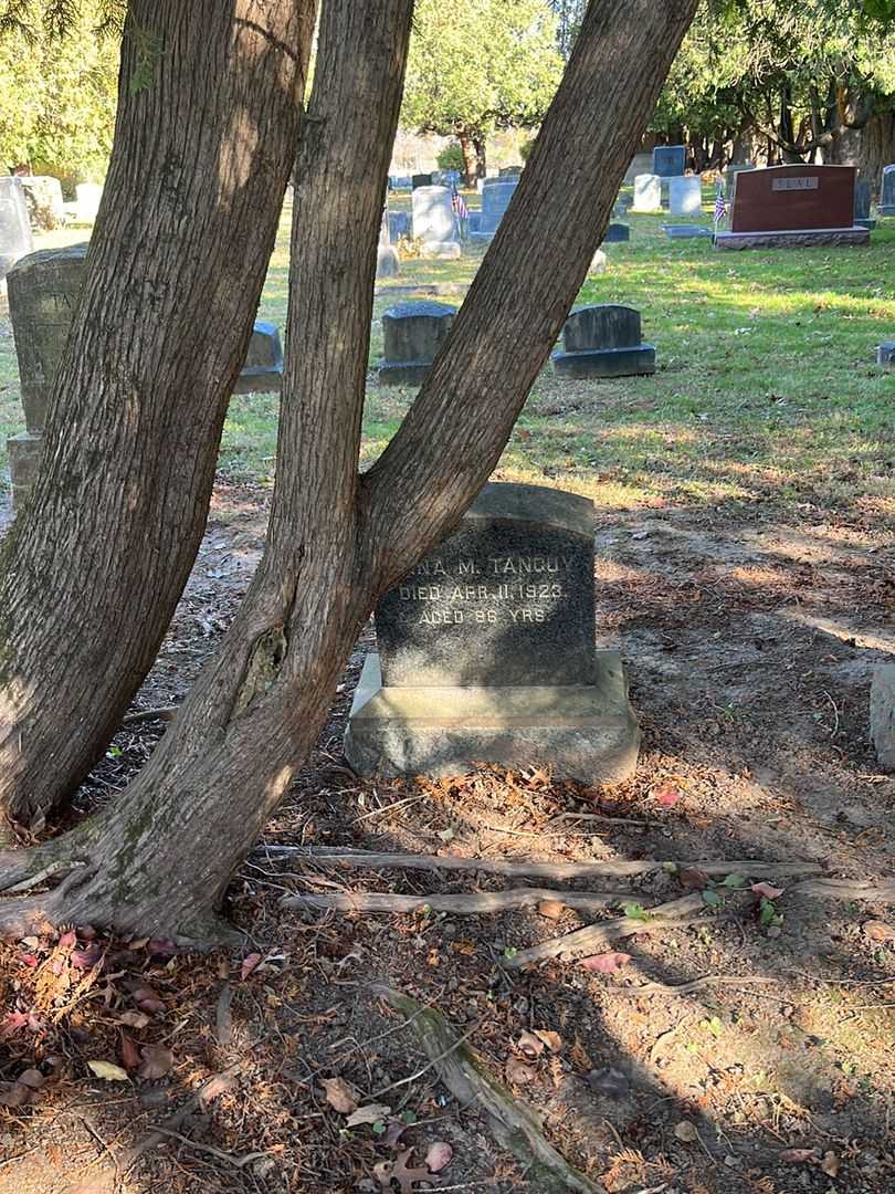 Anna M. Tanguy's grave. Photo 2