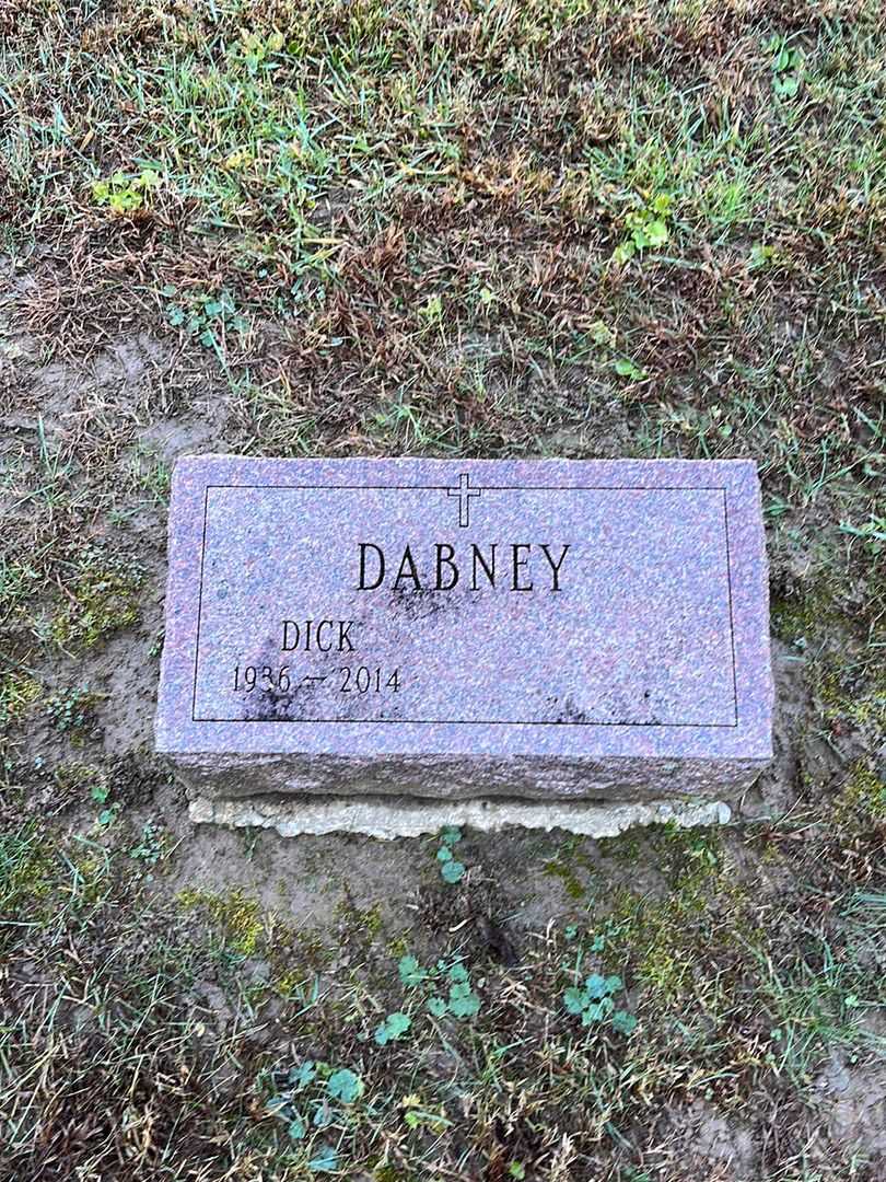 Allen Dick Dabney's grave. Photo 1