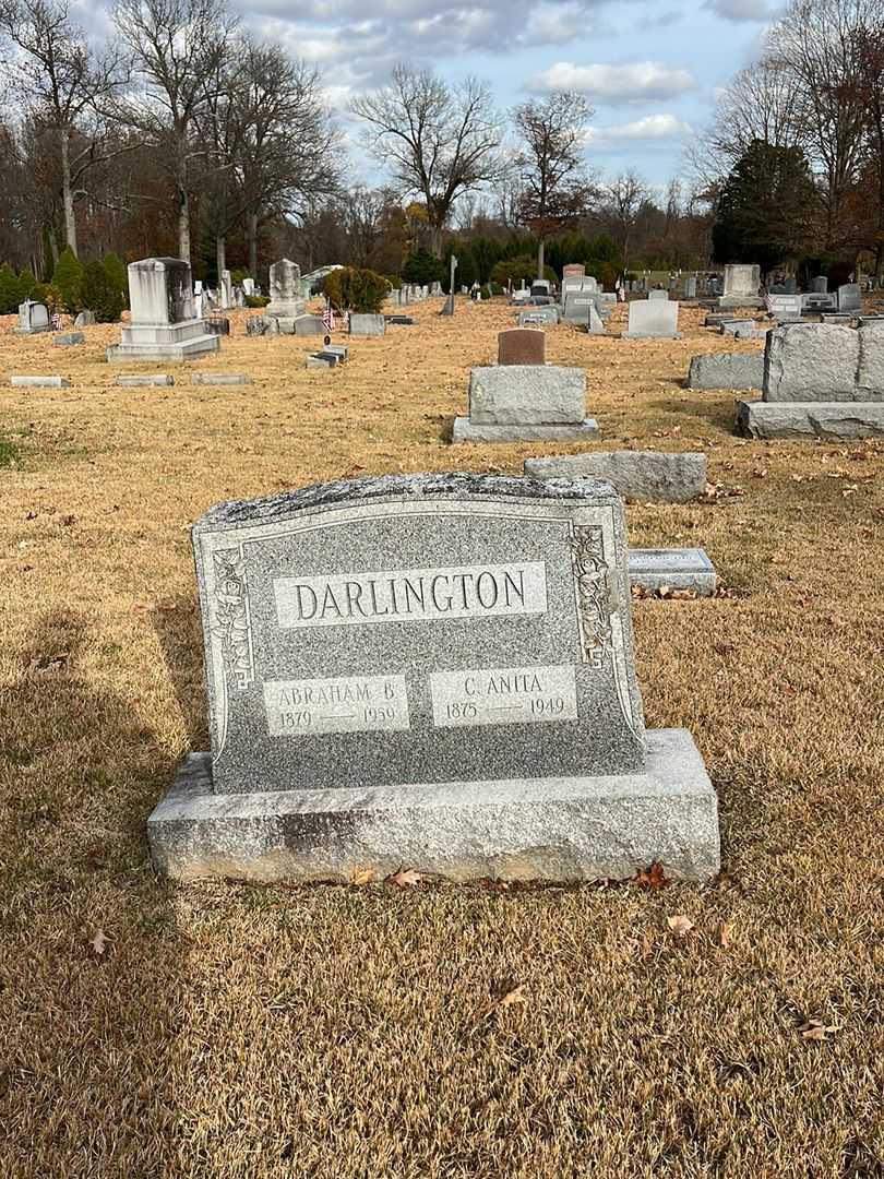 Abraham B. Darlington's grave. Photo 2