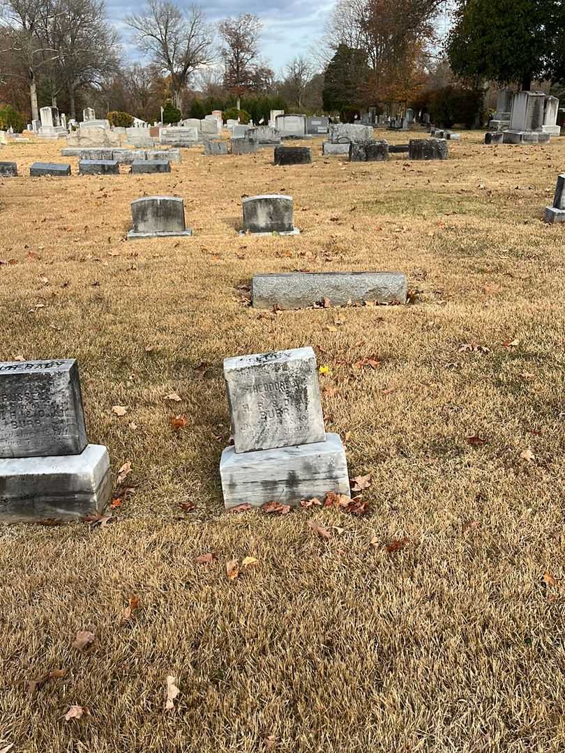 Theodore A. Burr's grave. Photo 2