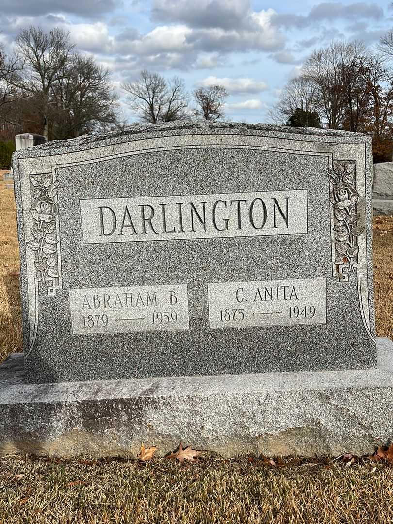 Abraham B. Darlington's grave. Photo 1