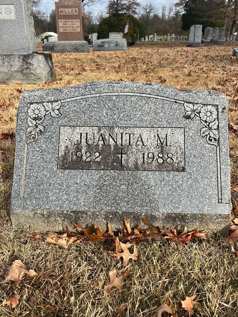 Juanita M. Talley's grave. Photo 3