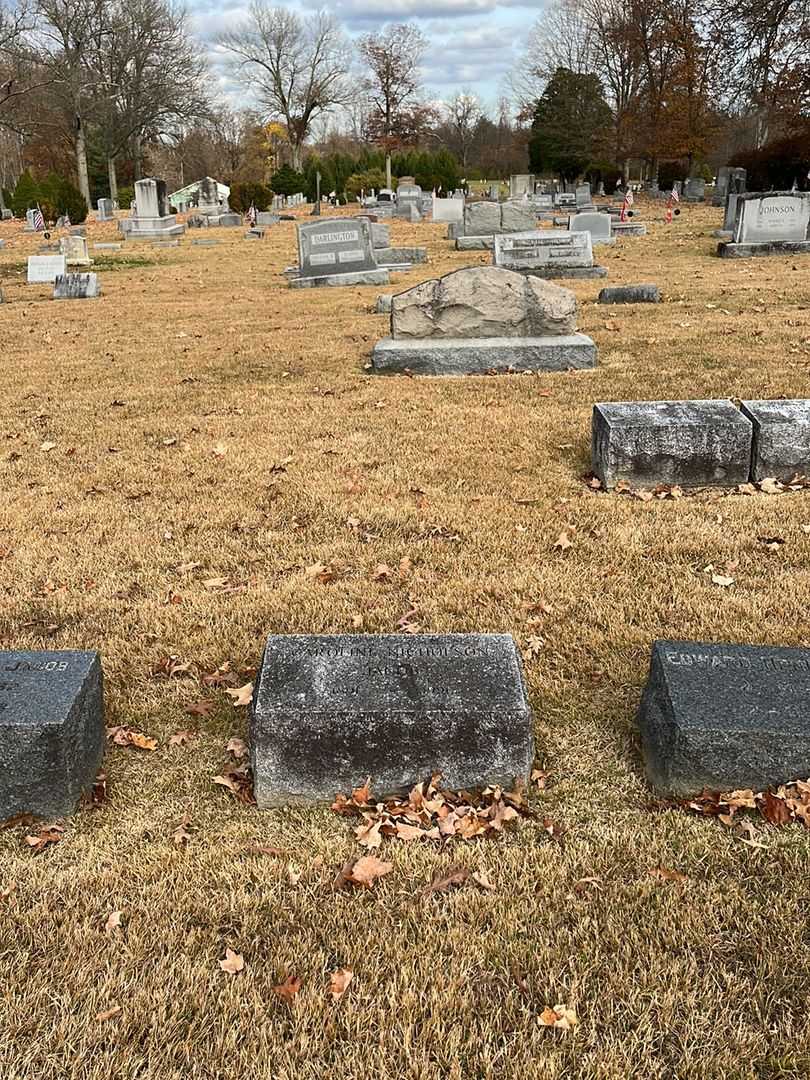 Caroline Nicholson Jacob's grave. Photo 2