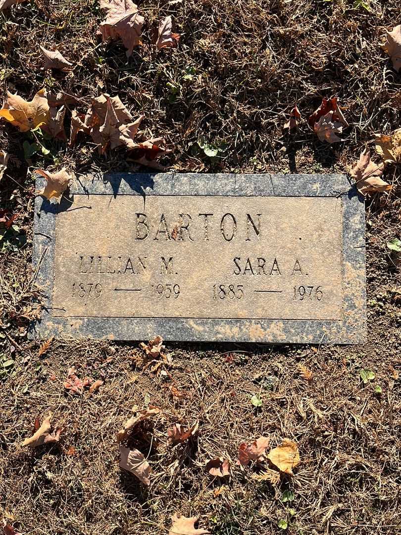 Sara A. Barton's grave. Photo 3