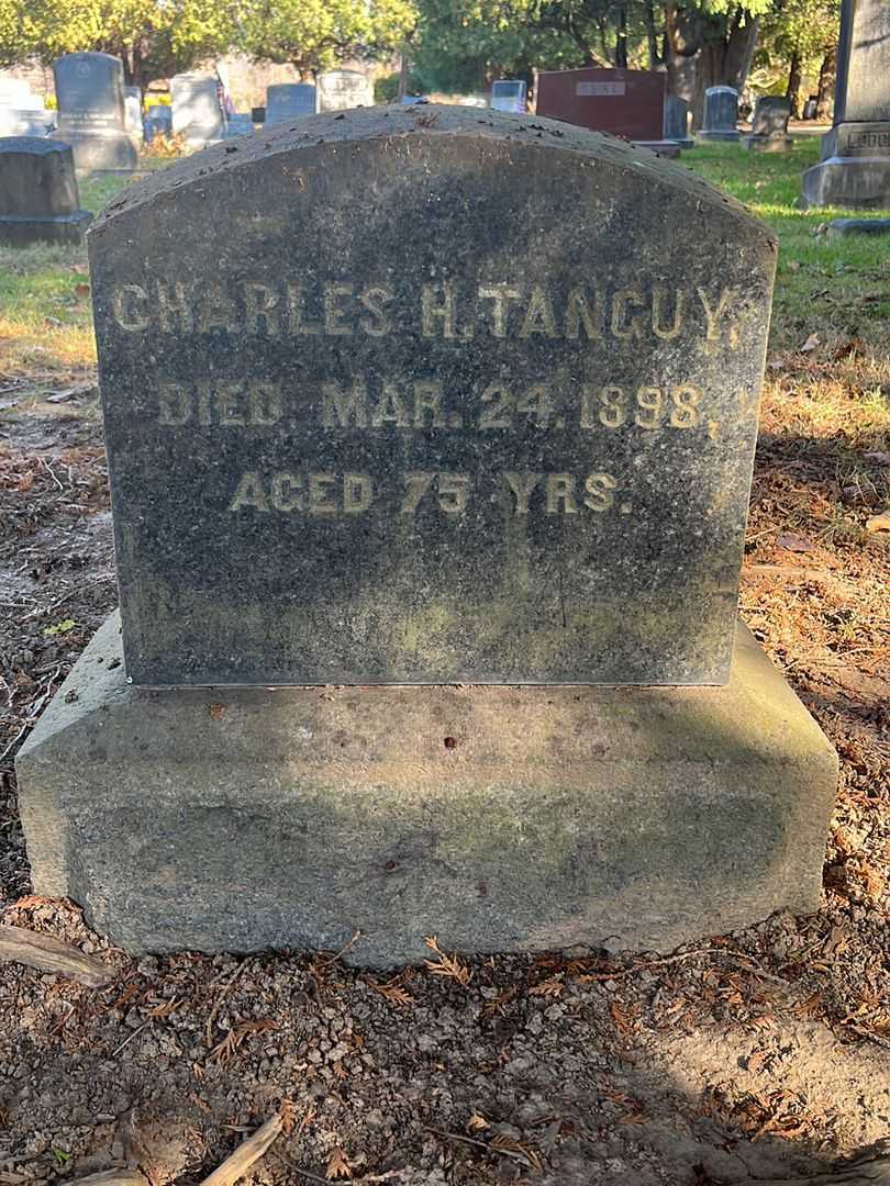 Charles H. Tanguy's grave. Photo 3