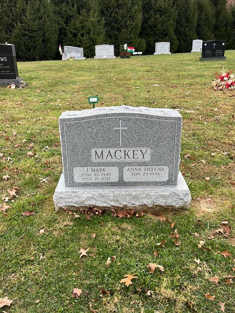 Joseph Mark Mackey's grave. Photo 2