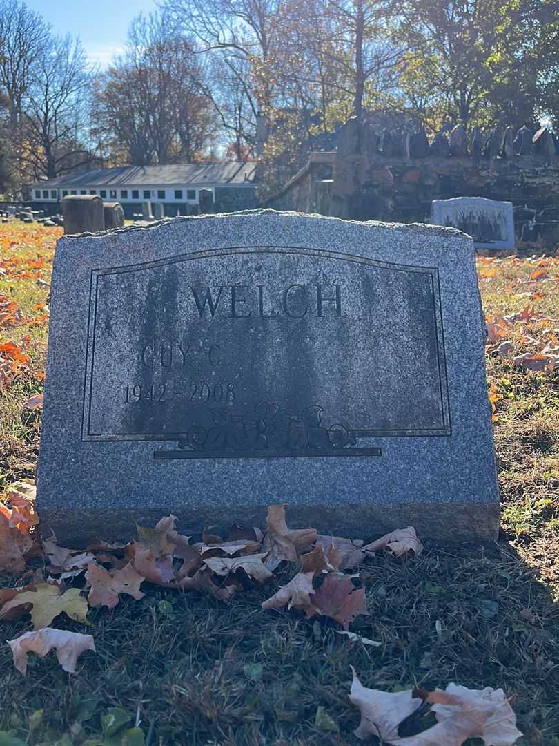 Guy C. Welch's grave. Photo 3