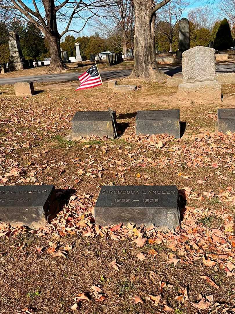 S. Rebecca Langley's grave. Photo 2