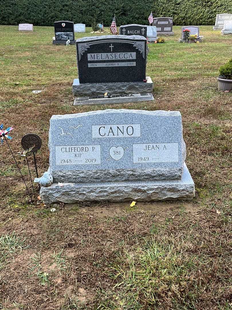 Clifford P. "Kip" Cano's grave. Photo 2