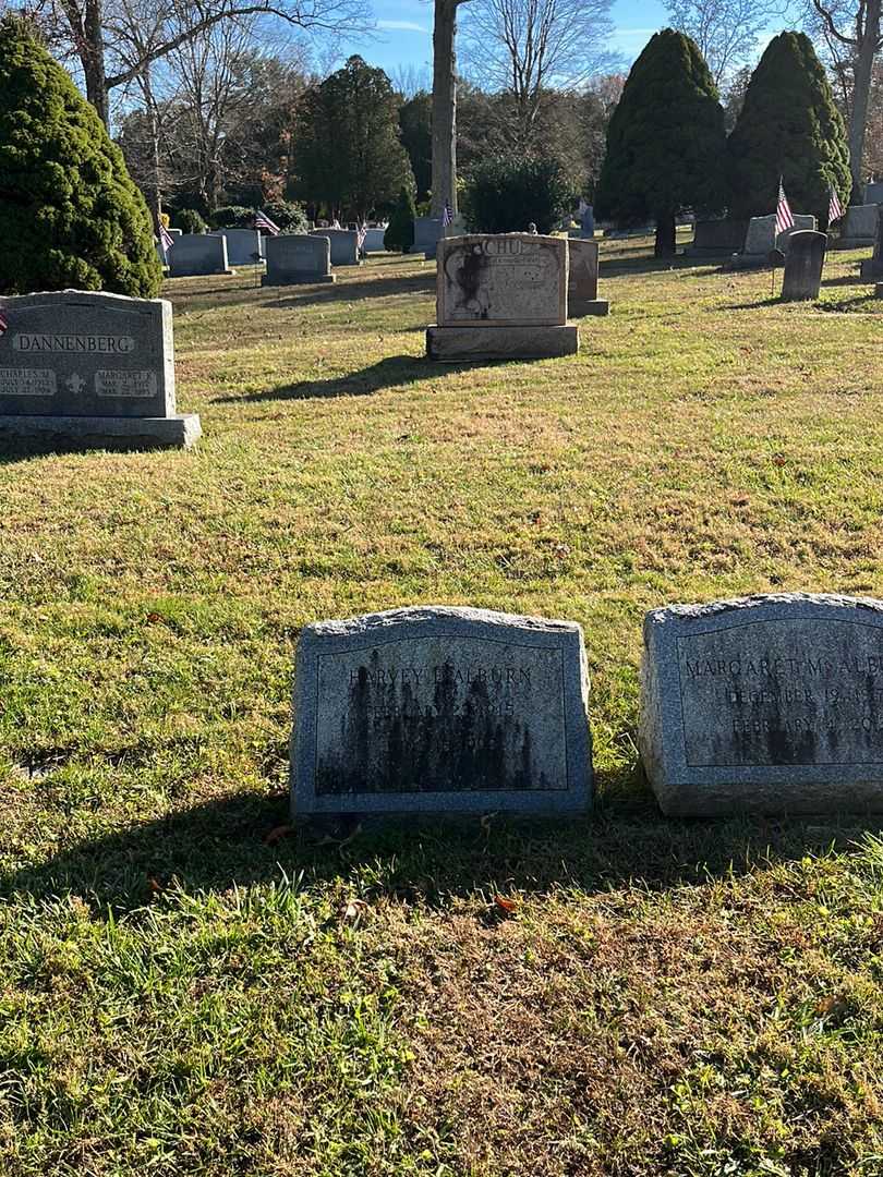 Harvey E. Alburn's grave. Photo 2