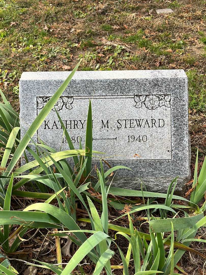 Kathryn M. Steward's grave. Photo 3