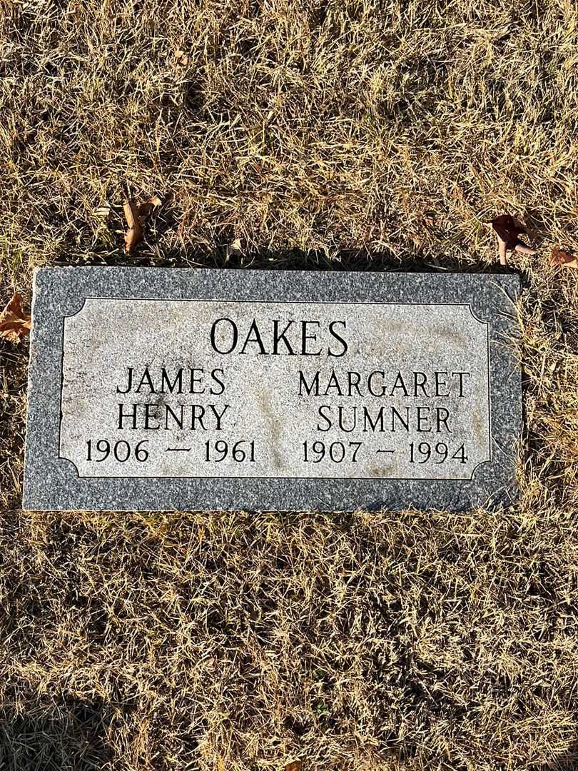 James Henry Oakes's grave. Photo 3