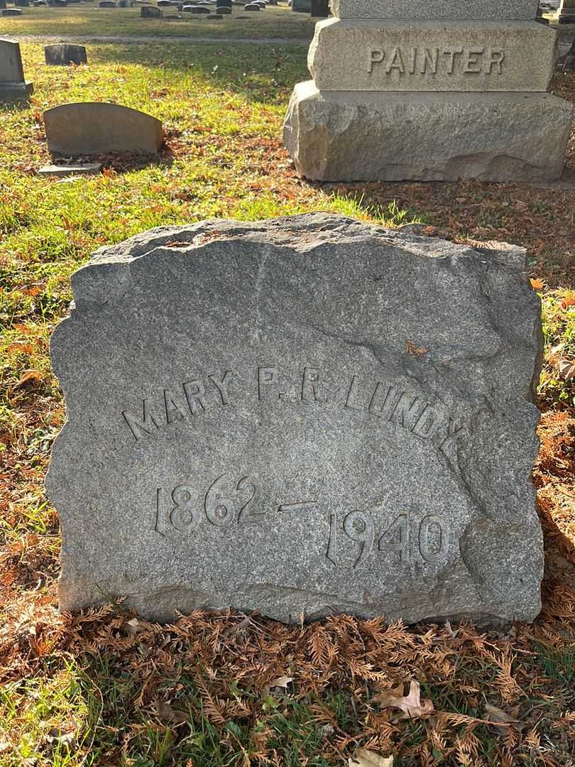 Mary P. R. Lundy's grave. Photo 3