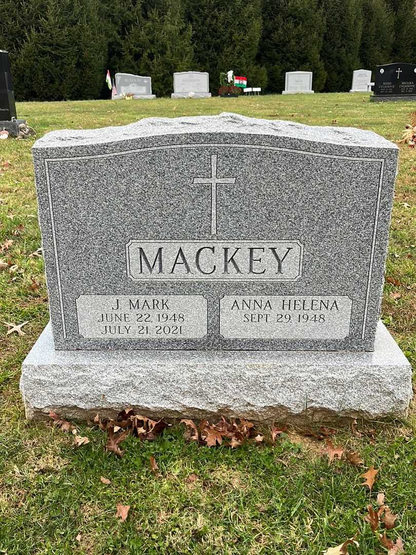 Joseph Mark Mackey's grave. Photo 1