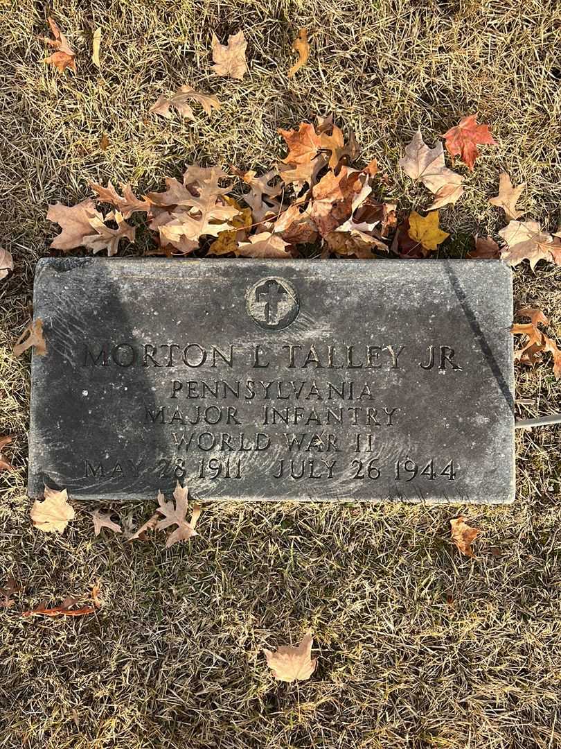 Morton L. Talley Junior's grave. Photo 3