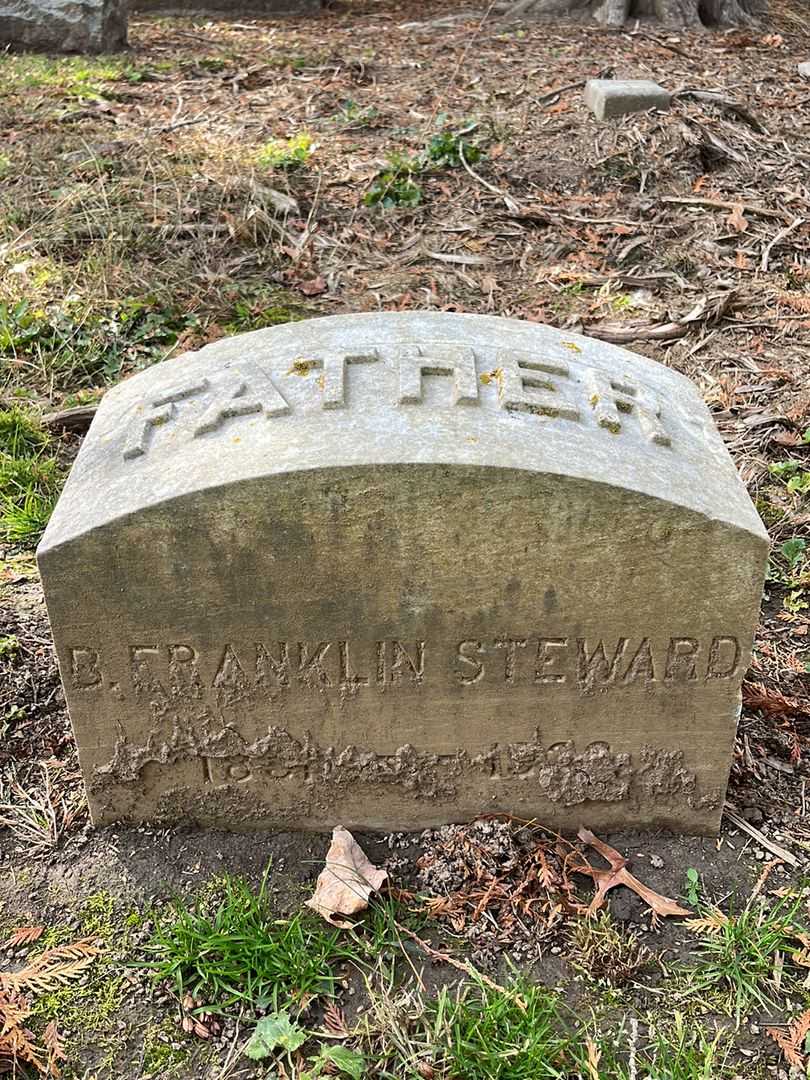 B. Franklin Steward's grave. Photo 3