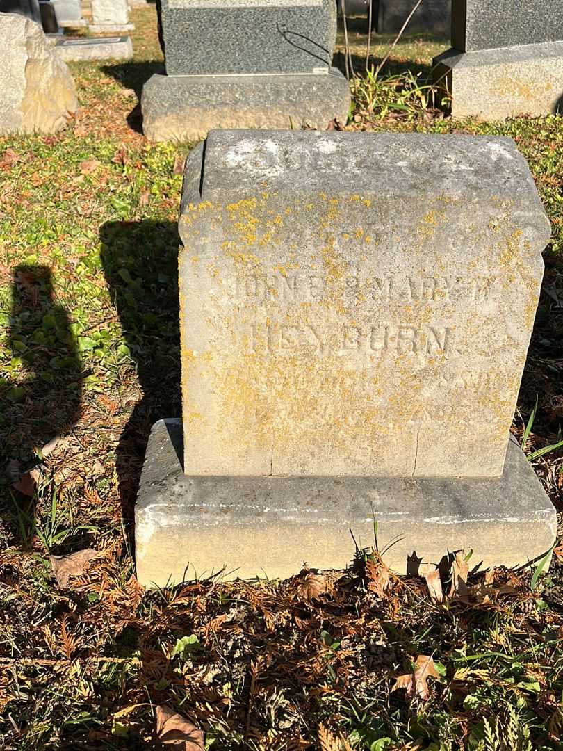 Lorusa May Heyburn's grave. Photo 2