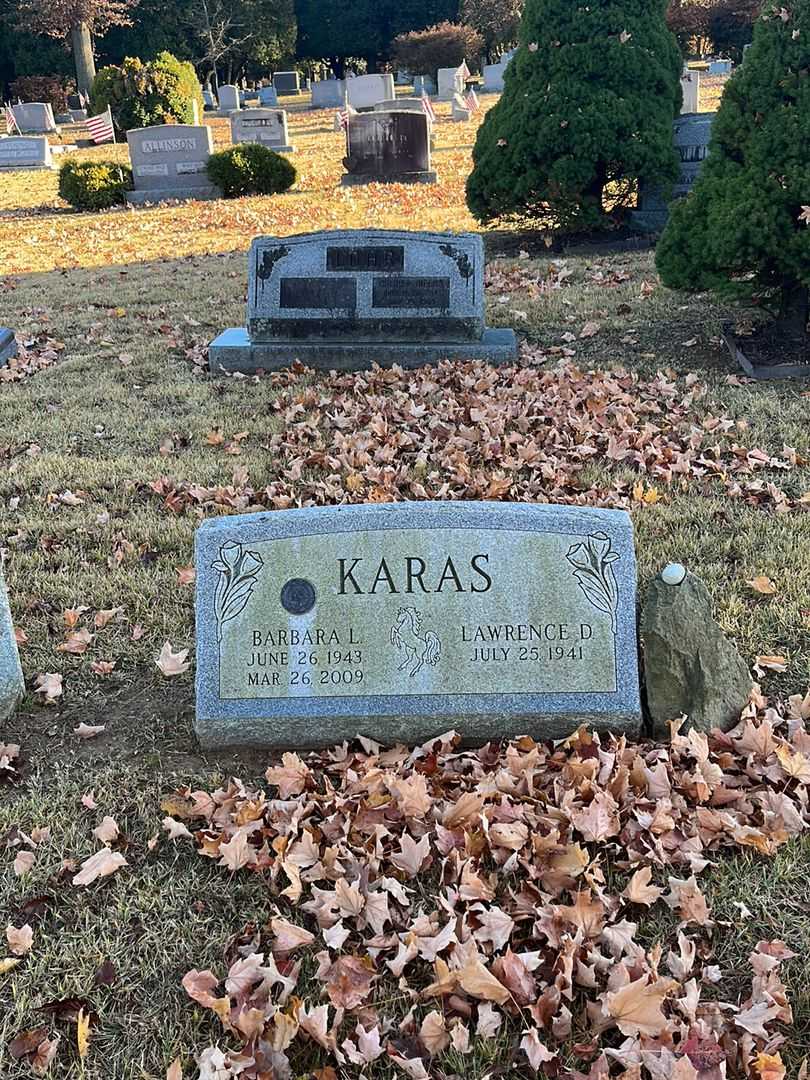 Barbara L. Karas's grave. Photo 2