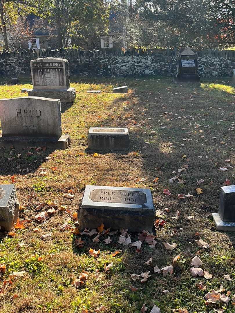 Fred Heed Junior's grave. Photo 2