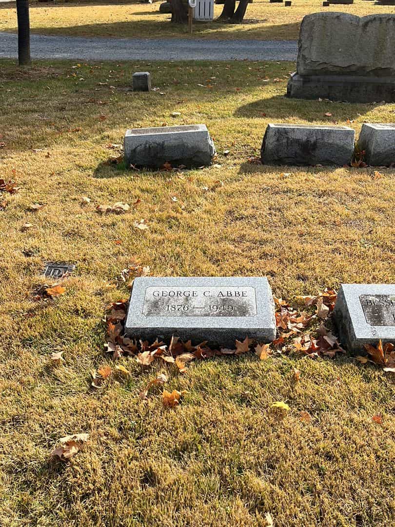 George C. Abbe's grave. Photo 2