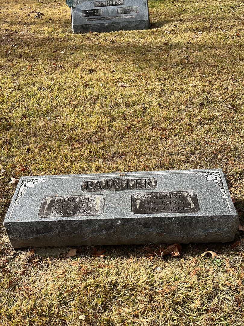 George G. Painter's grave. Photo 2